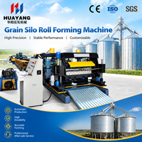 Machine automatique de formage à rouleaux pour panneaux de silo en acier et équipement de stockage de céréales agricoles