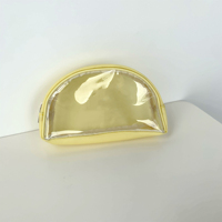 Pochette à fermeture éclair transparente en PVC pour étudiants, motif dessin animé mignon et créatif, étanche, pour cosmétiques de voyage