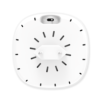 Sirena Inalámbrica Interior de 433MHz, Material ABS, Impermeable, 120dB de Alta Intensidad, Luz LED Intermitente, Alarma de Seguridad Antirrobo Tuya Wi-Fi