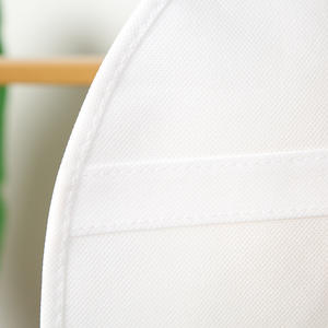 उच्च गुणवत्ता वाले थोक मोटा गैर बुना कपड़े के भंडारण धूल प्रमाण कवर सूट परिधान बैग कस्टम लोगो के साथ सूट परिधान बैग - Product Image 6