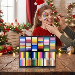 สีเพ้นท์หน้าแบบแท่งคุณภาพสูง ลายพรางทหาร กันน้ำ ปลอดสารพิษ แห้งเร็ว สีสันสดใส ติดทนนาน ระดับมืออาชีพ - Product Image 1