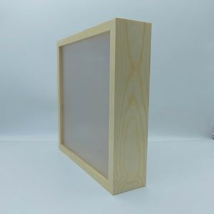 Lampe murale créative à LED 3 couleurs avec variateur d'intensité, boîte à ombre <span class=keywords><strong>en</strong></span> bois, veilleuse décorative pour la maison, <span class=keywords><strong>cadre</strong></span> <span class=keywords><strong>photo</strong></span> <span class=keywords><strong>lumineux</strong></span> - Product Image 2