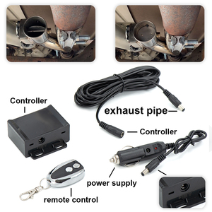 Nuevo Tubo de Escape Universal de Competición de 2.5 Pulgadas con Control Remoto / Desmontable y Lavable PP-KY25R - Product Image 6