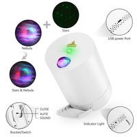 Lumière de projection LED pour ciel étoilé, fête de mariage, vacances en famille, lumière laser USB pour chambre à coucher, lumière motif étoile plein ciel