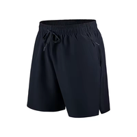 Shorts de course pour hommes en Spandex/Polyester, séchage rapide, pour la gym et le fitness, qualité supérieure, vente chaude, logo personnalisé, couleur unie, personnalisable