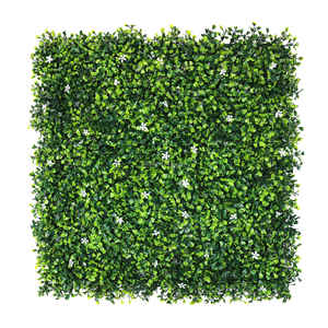 188014E Mur végétal artificiel <span class=keywords><strong>de</strong></span> haute qualité 50x50CM, écologique, facile à assembler, clôture en plastique pour <span class=keywords><strong>photographie</strong></span>, haie - Product Image 4