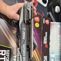 Carte graphique de jeu pour ordinateur de bureau MSI GeForce RTX3070 8G LHR GAMING Z TRIO 3 ventilateurs, d'occasion, entièrement testée