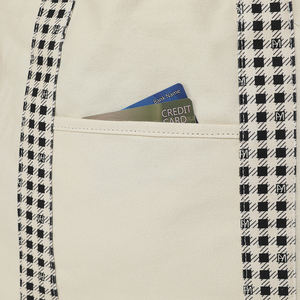 Sac fourre-tout en toile haute qualité tendance écologique avec logo personnalisé Sac fourre-tout en patchwork imprimé directement en usine - Product Image 4