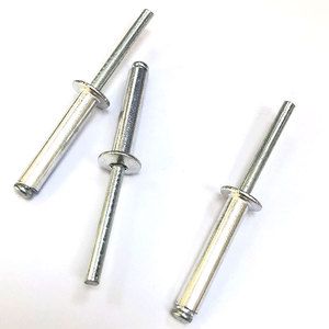 Assortiment de rivets aveugles multi-têtes, kit comprenant des rivets à tête dôme, à bride et à tête fraisée - Product Image 1