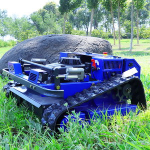 Ce 550 mét điều khiển từ xa Crawler Robot thông minh Máy cắt cỏ - Product Image 5