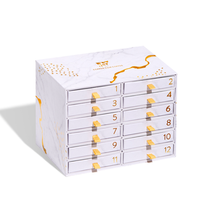 Custom Magnet Empty Christmas Tree 12 Day <strong>Advent</strong> Calendar Box for Gift - Product Image 6