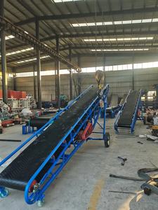 Yükleme ve boşaltma için özelleştirilmiş 600mm genişlik 6m uzun ayarlanabilir yükseklik devirme bantlı konveyör - Product Image 3