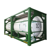 Conteneur-citerne Offshore de 20 pieds certifié DNV 2.7-1 de 20 000 litres avec cadre de levage à patins dans le port de Qingdao Dalian
