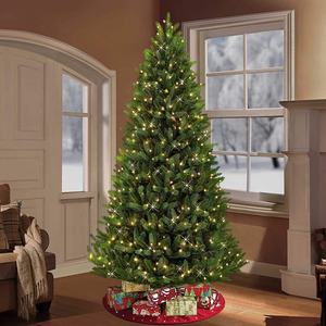 Fabrication professionnelle <span class=keywords><strong>pas</strong></span> <span class=keywords><strong>cher</strong></span> 7 pieds Premium arbre de Noël artificiel articulé PE arbres de Noël avec des lumières <span class=keywords><strong>LED</strong></span> - Product Image 4