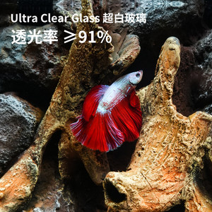 ตู้ปลาเบต้าสร้างสรรค์ |   ชุดอุปกรณ์กรองแสง Taochong Artist Series แบบกระจกใสพิเศษ ครบชุด - Product Image 5