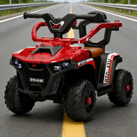 Voiture jouet tout-terrain en plastique à quatre roues pour enfants, édition graffiti, lumières, musique, alimentée par batterie, unisexe, 2 à 4 ans, 5 à 7 ans