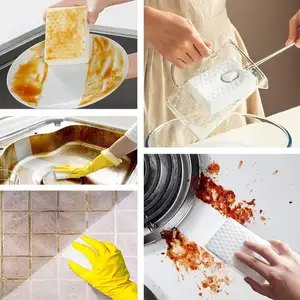 Hot Sales High Quality Kitchen Cleaning Pad Sponge Magic Melamine Sponge Kitchen Sponge