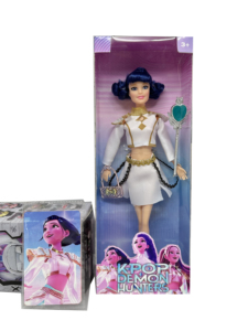 K-Pop Demon Hunters 11.5-Inch 12-Joint Full-Body Hình Hàn Quốc Âm Nhạc Thần Tượng Sưu Tập Mô Hình, Ánh Sáng Và Âm Nhạc Phiên Bản Với Thẻ - Product Image 4