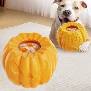 Nuevo Juguete Ecológico para Perros con Forma de Calabaza de Plástico, Relleno de Comida Húmeda, Frozen <span class=keywords><strong>Chompers</strong></span> - Product Image 2