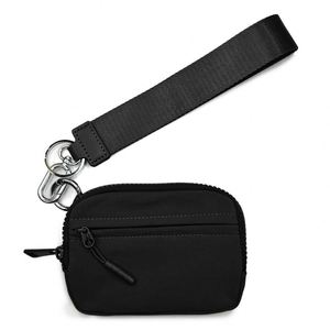 Simple Style Breathable Super Lightweight Waterproof Nylon Small Wallet Multi-function <b>Card</b> <b>Holder</b> <b>Key</b> - Product Image 4