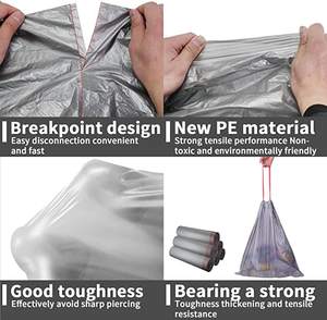 CFC ถุงขยะแบบเชือกผูกทำจากโรงงานจีน - Product Image 2