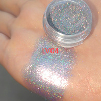 Faible quantité minimale de commande 13 Couleurs Pigments Libres Poudre Laser Multi Duochrome Marque Privée Fard À Paupières