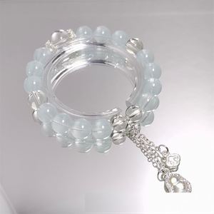 Sweet Jewelry Gourd Charm <b>Bracelet</b> Shiny Crystal Glaze <b>Beaded</b> <b>Bracelet</b> Jewelry Fantasy Popcorn Cracked Crystal Beads <b>Bracelet</b> - Product Image 5