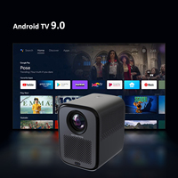 Venta caliente Wupro OEM/ODM 805A inteligente Android 9 Home Cinema 1080P proyector 260ANSI lúmenes BT5.0 Wi-Fi 6 Mini proyector LCD portátil