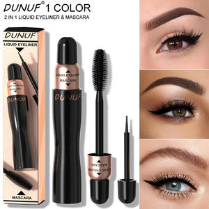 Máscara de Pestañas y Delineador de Ojos 2 en 1 al por Mayor, Máscara de Pestañas Resistente al Agua, Delineador de Ojos de Larga Duración para Mujer - Product Image 2