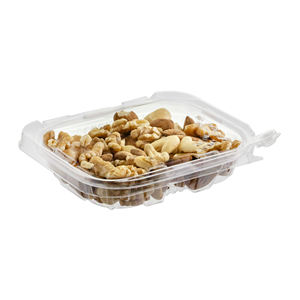Conteneurs rectangulaires inviolables en RPET de qualité alimentaire de 8 oz Boîtes en plastique transparent RPET écologiques pour emballage alimentaire à emporter - Product Image 2