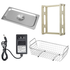 Limpiador Ultrasónico <span class=keywords><strong>Dental</strong></span> Industrial Eléctrico Nuevo de 6L, Máquina de Limpieza de Discos de Vinilo, Kit Completo con Rejilla de Secado - Product Image 6