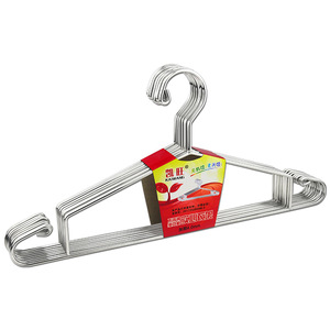 ไม้แขวนเสื้อสแตนเลสไคหวัง หนา 4.0 มม. แบบตะขอสี่เหลี่ยม สำหรับใช้ในบ้าน - Product Image 1