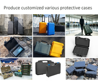 Boîte à outils en plastique étanche, étui de transport sécurisé pour équipement, boîtes à outils de style Pelicana, étui rigide ODM/OEM