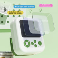 Impresora Instantánea, Cámara para Niños, Impresora Térmica de Fotos a Color, Juguete de Cámara Portátil con Pantalla LCD Digital