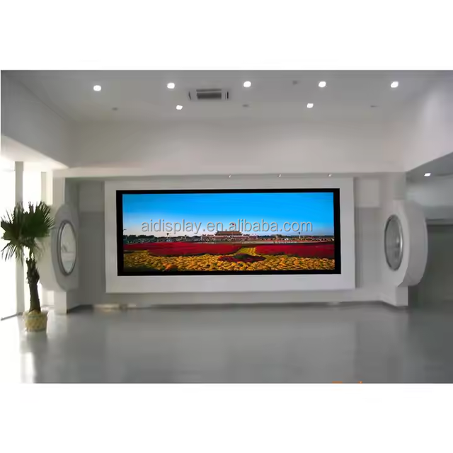 Top Fashion Customized Factory Direct Sale HD Full Color LED Display Panels P1.86 Pantalla Indoor LED Screen for Mall Video Wall