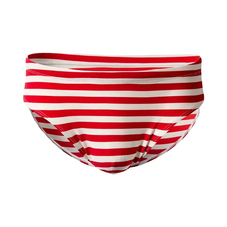 Maillots de bain pour hommes Impression numérique Hot Spring Beach Briefs Vente en gros de nouveaux maillots de bain de plage