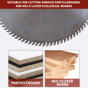 Freud Leitz Kwaliteit 12 ''300Mm 96T Roestvrijstalen Cirkelzaagblad Paneelzaag Voor Houtbewerking - Product Image 4