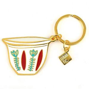 Design Custom Metal <b>Keychains</b> Creative <b>Anime</b> Cartoon Cute Key Pendants Wholesale - Product Image 3