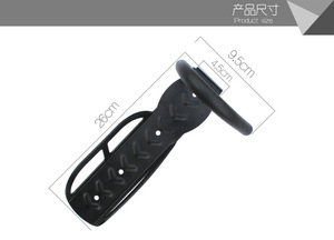 Support <span class=keywords><strong>mural</strong></span> pour vélos, système de rangement <span class=keywords><strong>vertical</strong></span> pour garage, crochet de suspension pour vélos, support de stationnement pour abri intérieur facile à installer - Product Image 4