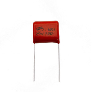 Condensador de película de polipropileno metalizado Cbb21 225j 105j, 250v, HBC Kaye, 105k, 250v, 225j, película de polipropileos de 15MM - Product Image 1