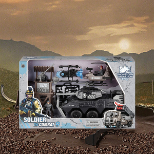 Ensemble <span class=keywords><strong>de</strong></span> jeu militaire pour enfants - Tour <span class=keywords><strong>de</strong></span> garde, char, hélicoptère, jet board, figurines d'hommes <span class=keywords><strong>de</strong></span> l'<span class=keywords><strong>armée</strong></span> et accessoires des <span class=keywords><strong>forces</strong></span> <span class=keywords><strong>spéciales</strong></span> - Product Image 4