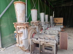 Pompe à boue horizontale à simple hélice, moteur puissant, débit de 340-1510 m³/h, hauteur de refoulement de 58 m pour le traitement des eaux industrielles - Product Image 3