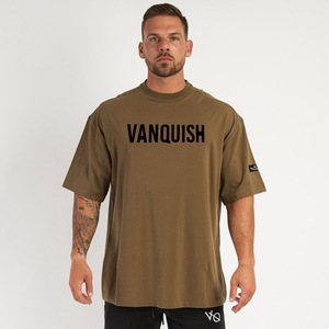 T-shirt d'été à manches courtes pour homme, de marque, imprimé strass, scintillant, avec cristaux et diamants, coupe oversize et carrée - Product Image 1