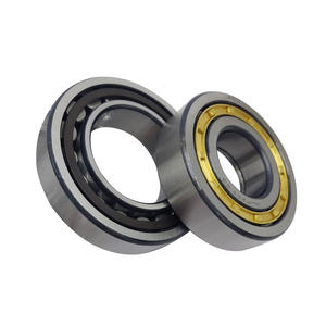 Цилиндрический роликовый подшипник NJ214, латунный каркас, китайский подшипник NJ214E - Product Image 1