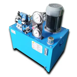 Pompe à double palette personnalisée Station de système hydraulique de 150 litres pour l'exportation de machines industrielles à Bahreïn