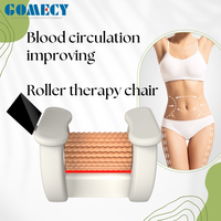 Chaise de thérapie électrique Gomecy avec rouleaux de massage en bois 200 tr/min pour le remodelage corporel