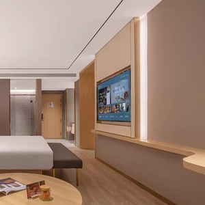 Juego de Muebles de Dormitorio Modernos y Duraderos Personalizables Love Zone, Juego Completo de Muebles de Madera para Airbnb, Estructura de Cama para Hotel, Alojamiento y Alquiler - Product Image 4