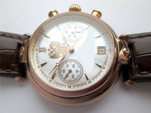 <span class=keywords><strong>Orologio</strong></span> Unisex di Lusso 2024 OEM con Logo Personalizzato, Cronografo Russo, Subacqueo, Resistente all'Acqua, <span class=keywords><strong>Cinturino</strong></span> in <span class=keywords><strong>Pelle</strong></span>, Quadrante con Lancette, Cassa in Acciaio Inossidabile - Product Image 3