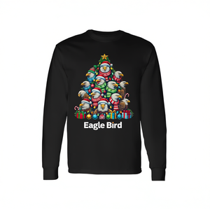 Camiseta de manga larga Eagle Bird Christmas Tree Xmas - Product Image 2