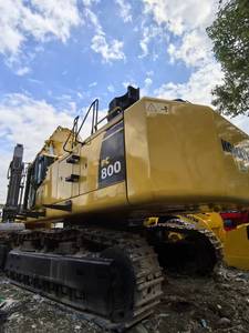 2026 Komatsu Pc800 Excavatrice sur chenilles hydraulique jaune pour travaux de construction Komatsu Pc800 - Product Image 4